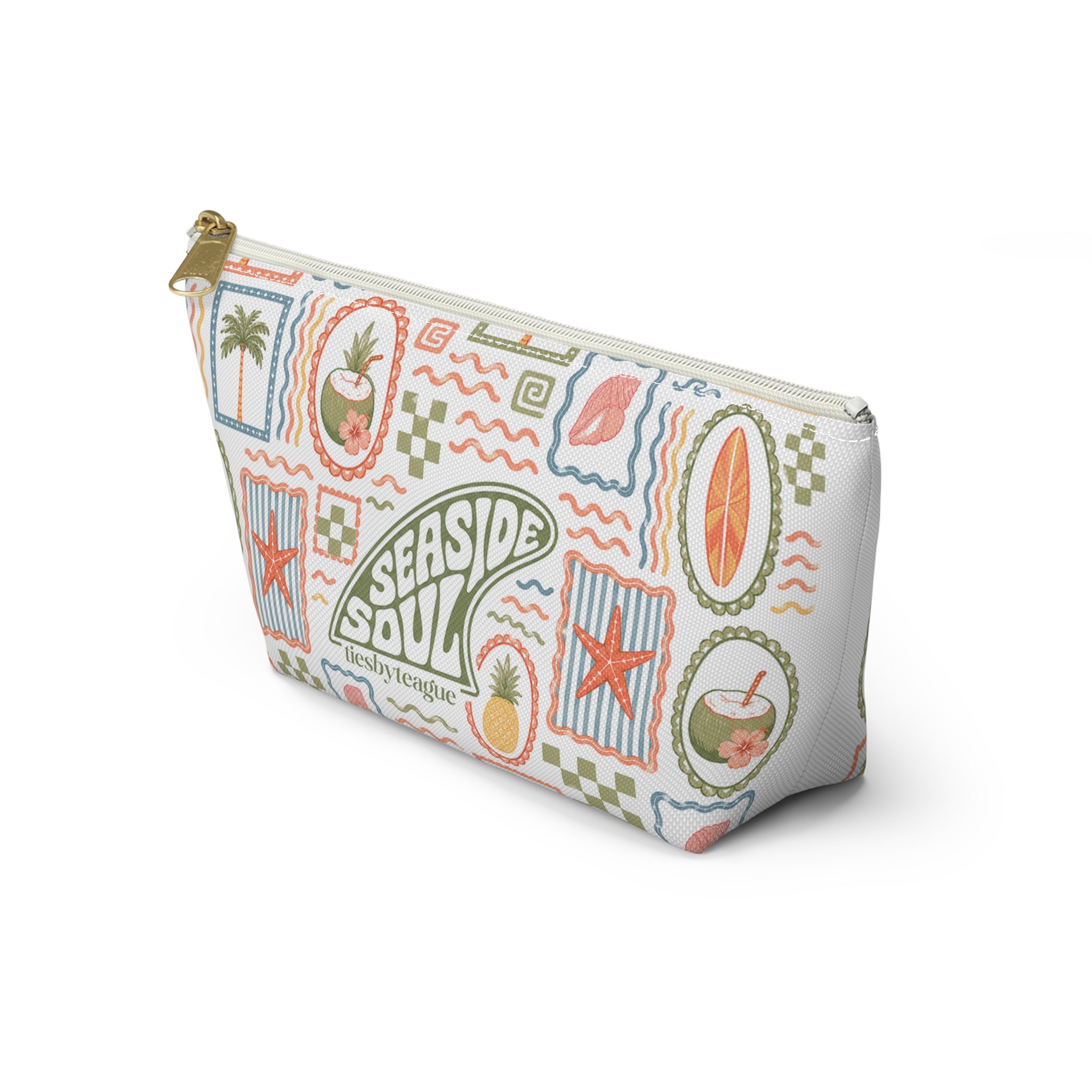 Coastal Charm Collage Bag