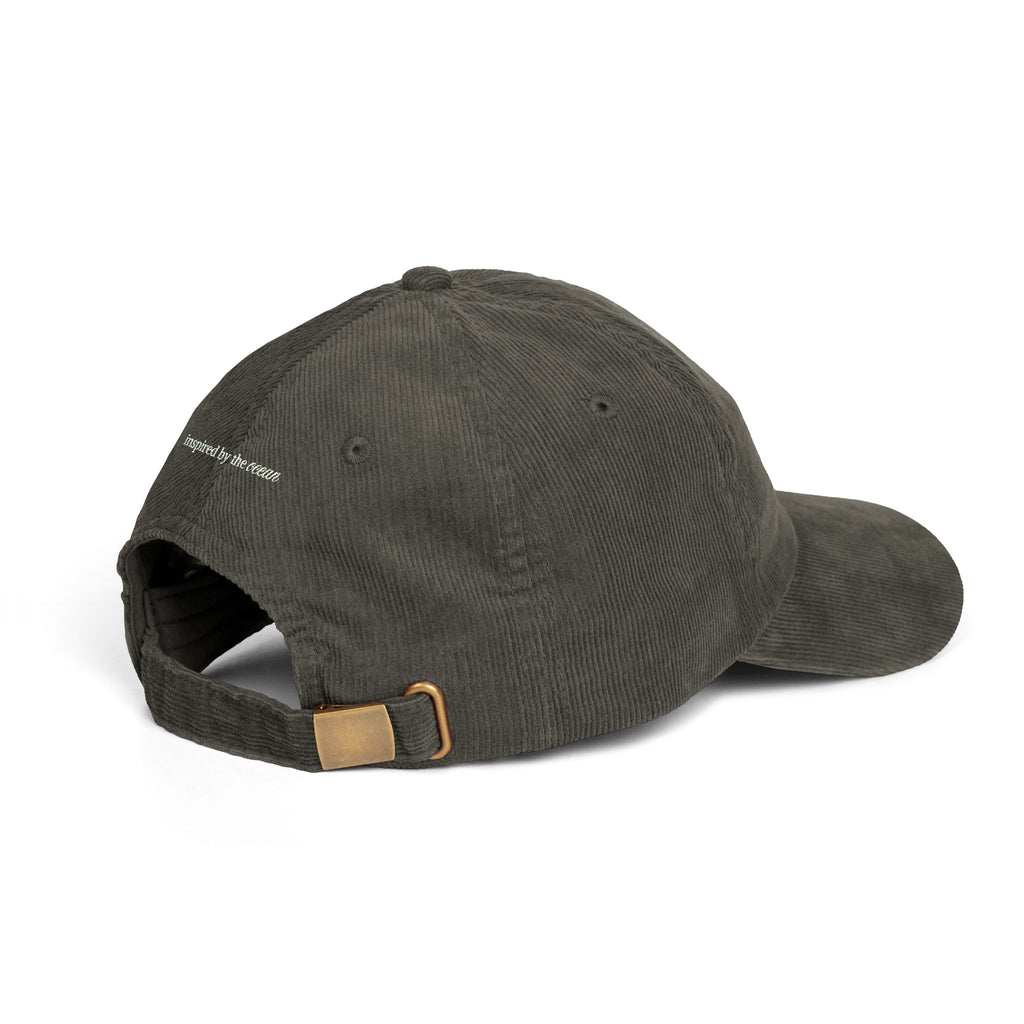 Embroidered Surfer Corduroy Cap