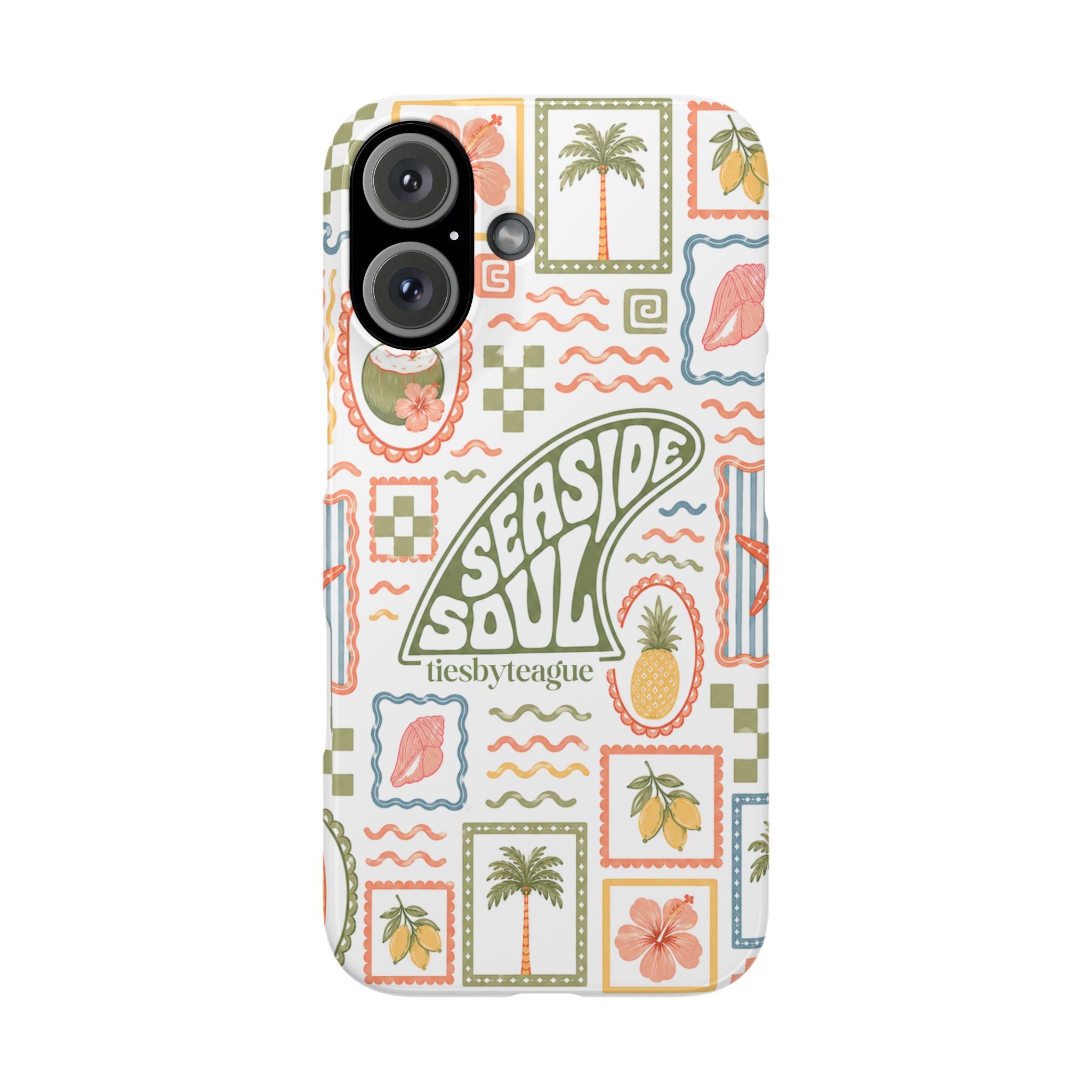 Coastal Charm Collage Case