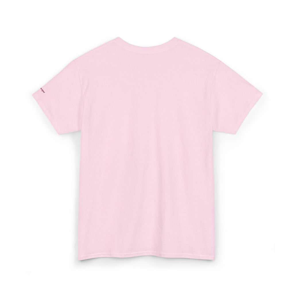 Embroidered Pink Tide Tee