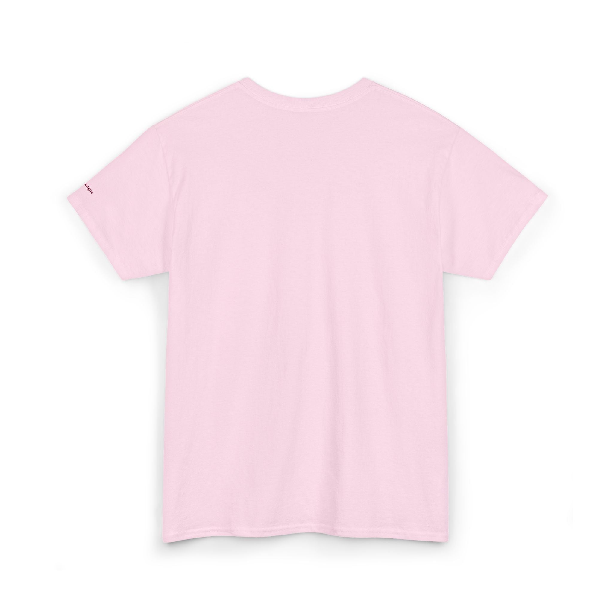 Embroidered Pink Tide Tee