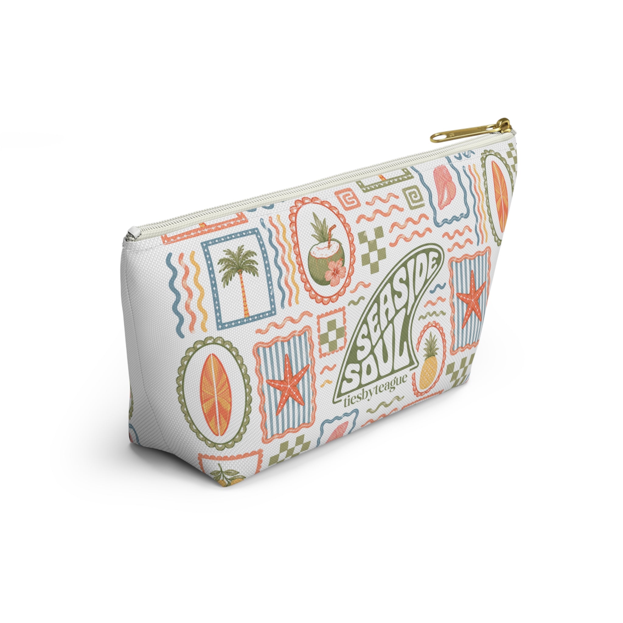 Coastal Charm Collage Bag
