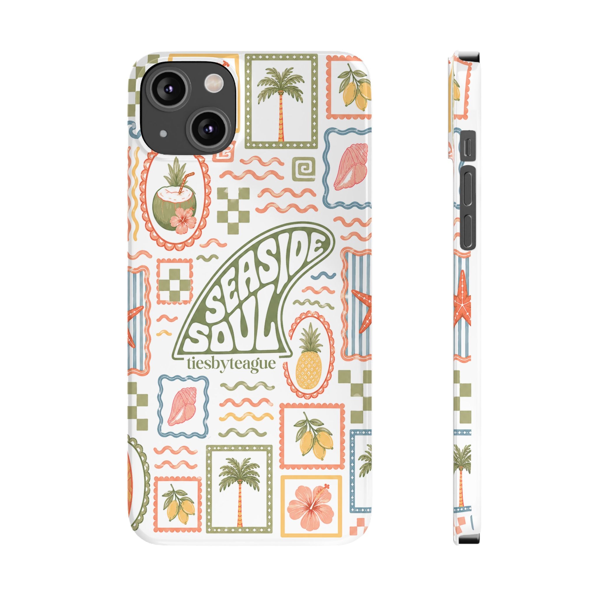 Coastal Charm Collage Case
