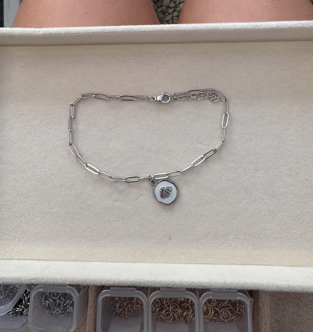 Seashell Epoxy Charm