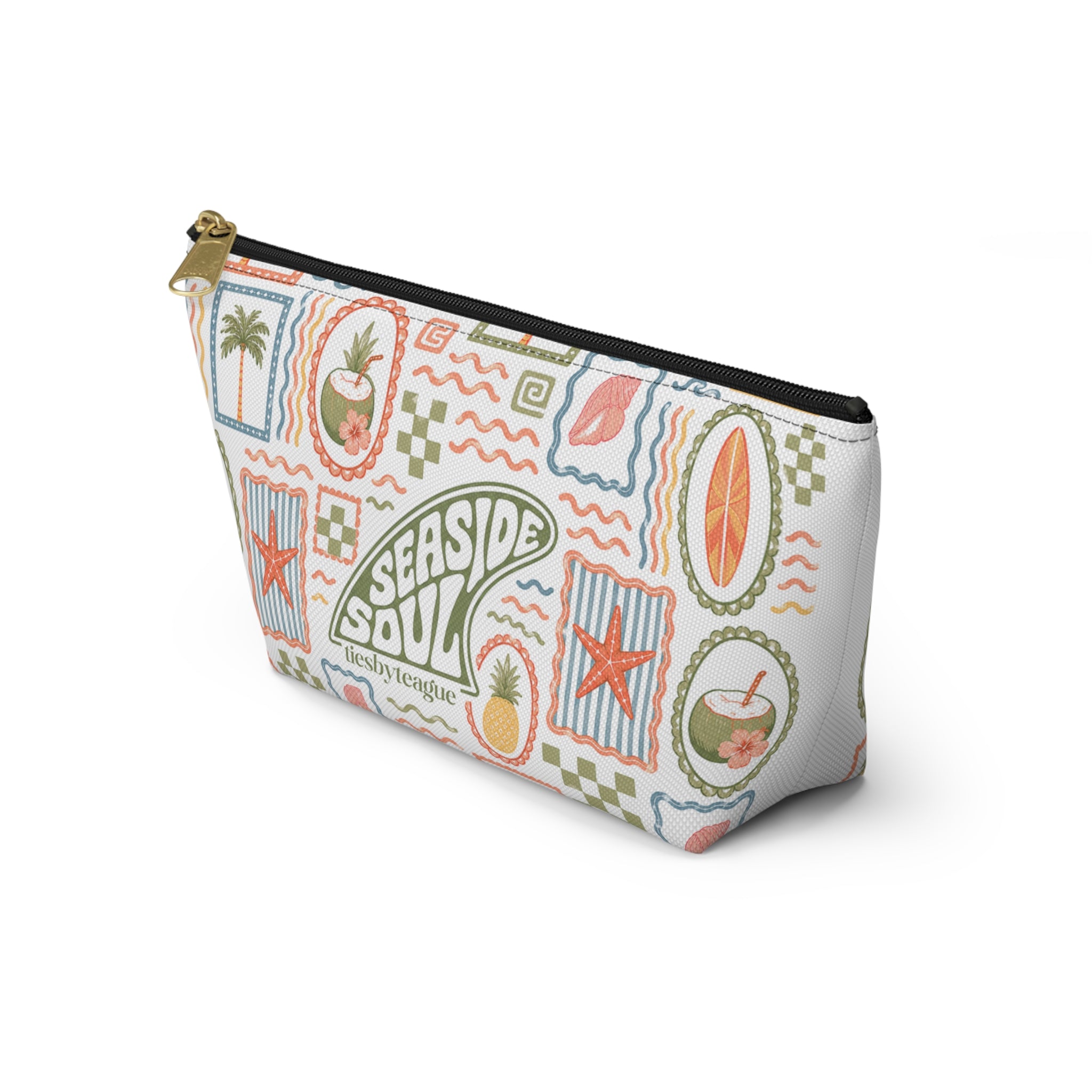Coastal Charm Collage Bag