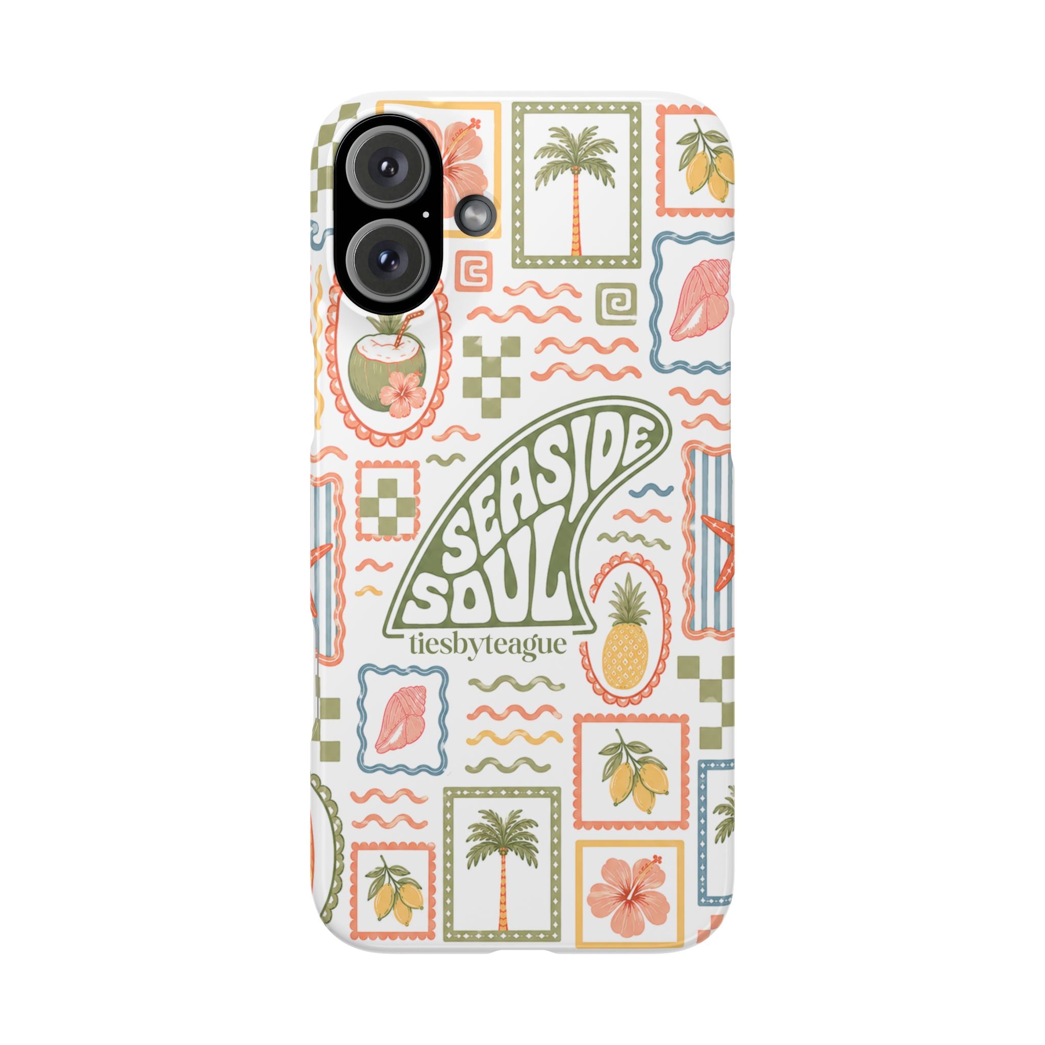 Coastal Charm Collage Case