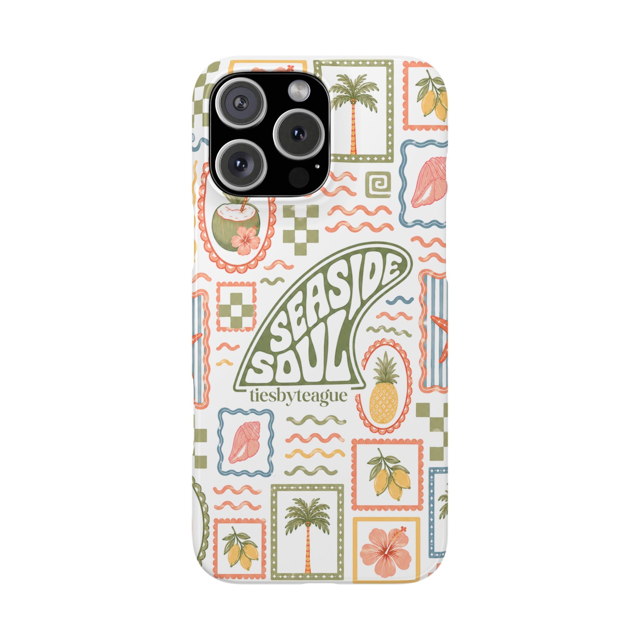 Coastal Charm Collage Case