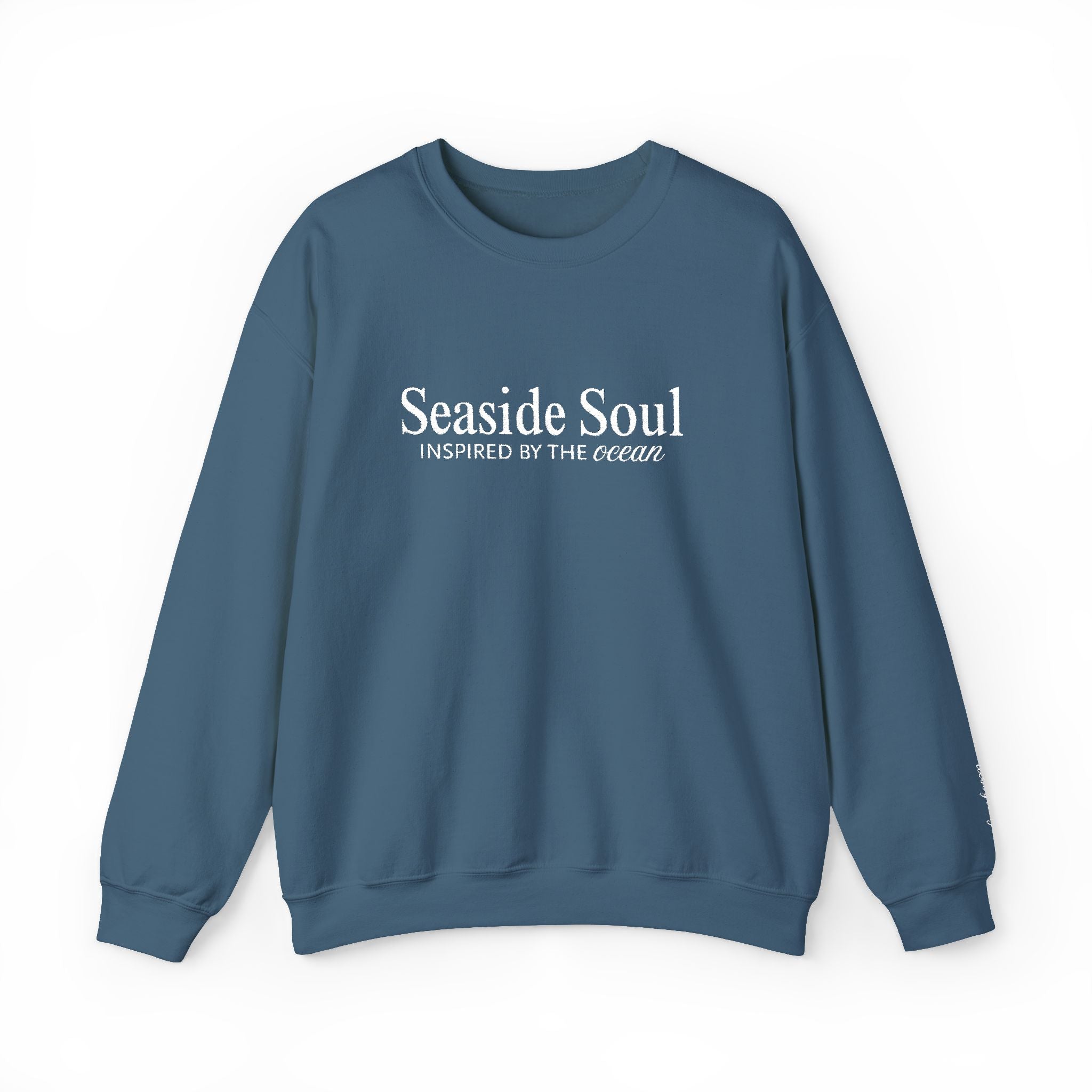 Embroidered Beach Daydream Cozy Crew