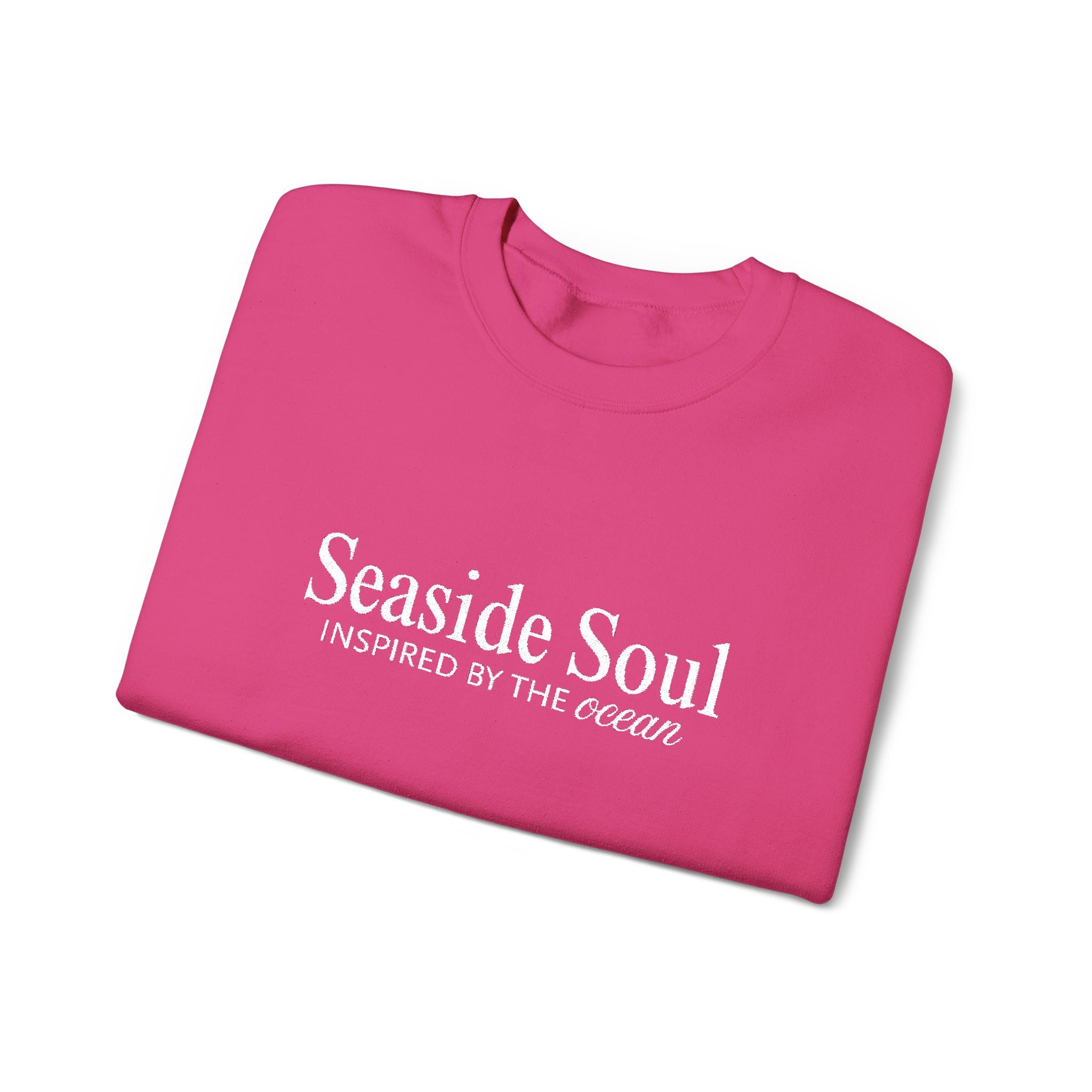 Embroidered Beach Daydream Cozy Crew