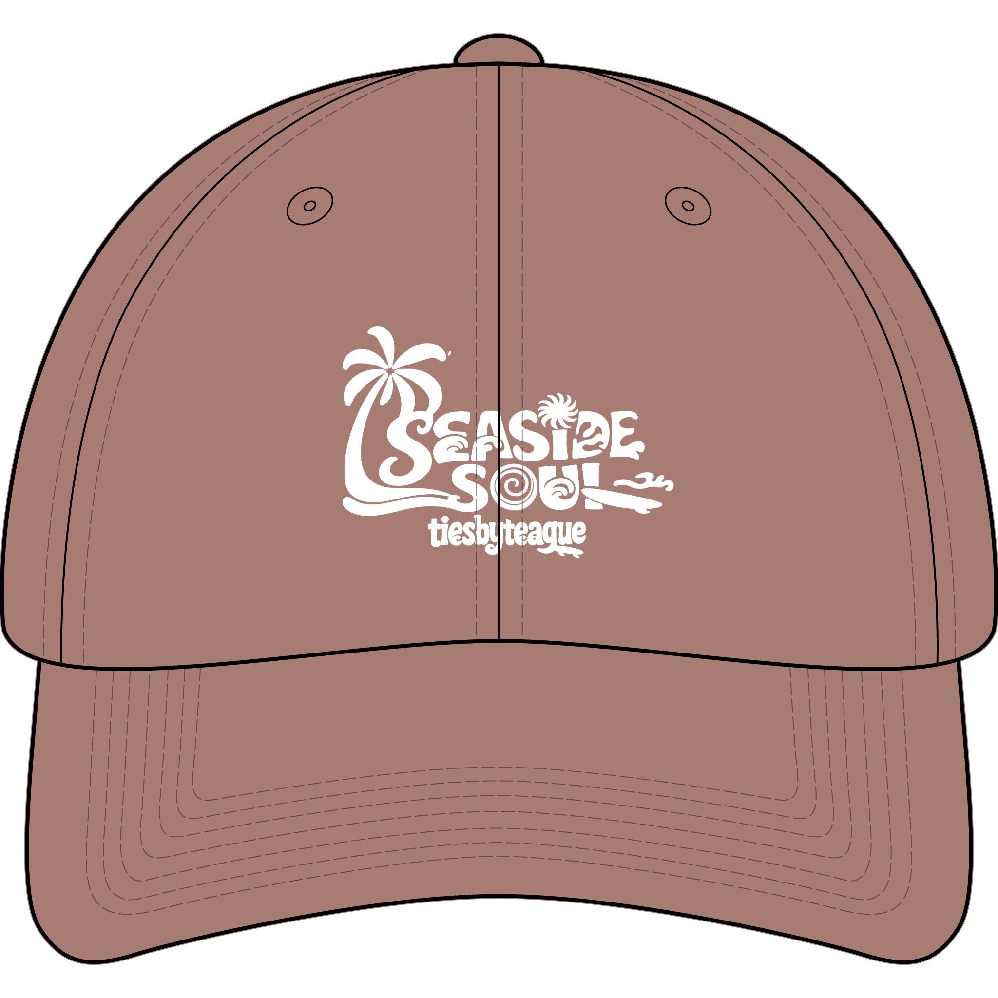 Embroidered Seaside Drift Hat