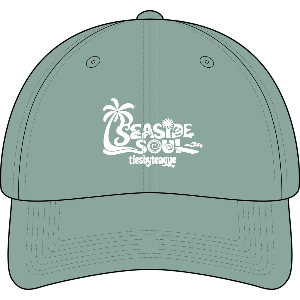 Embroidered Seaside Drift Hat