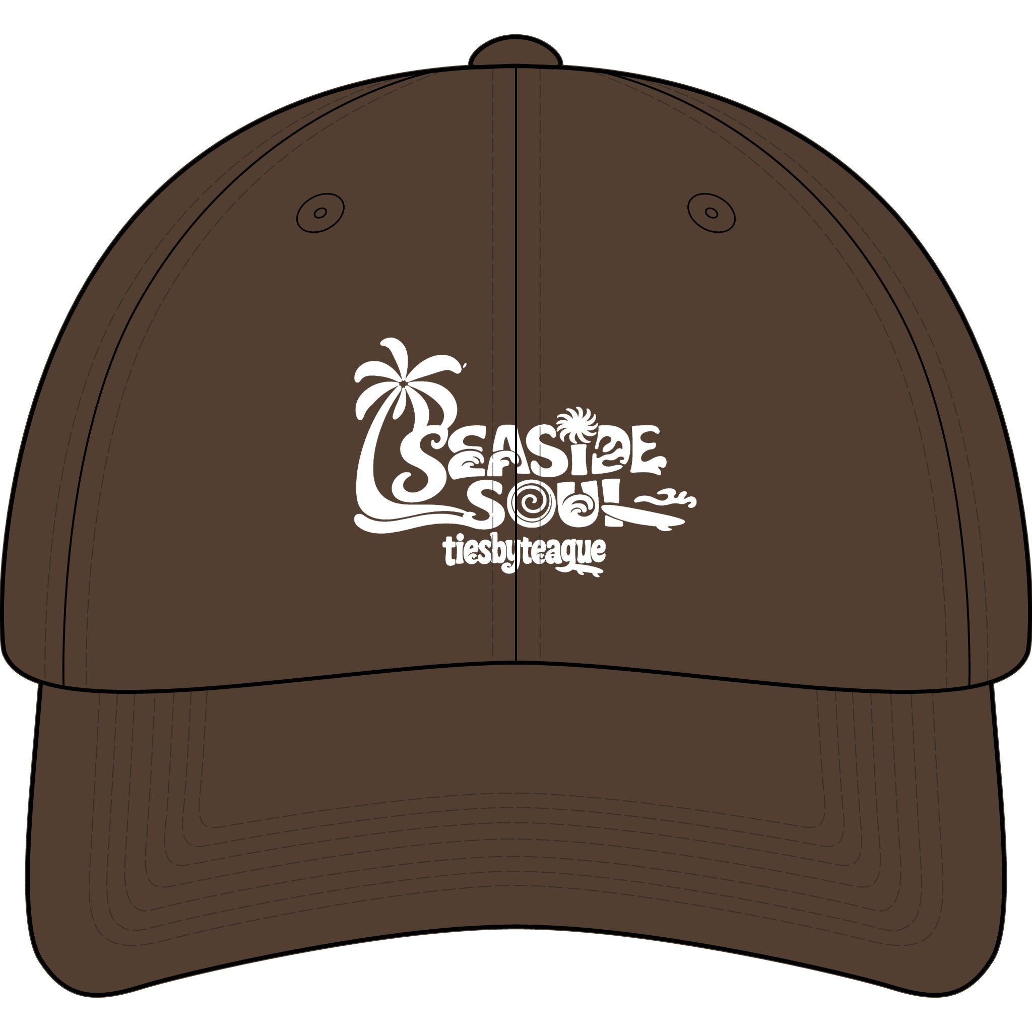 Embroidered Seaside Drift Hat