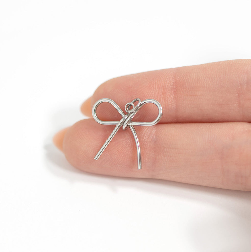Dainty Bow Charm