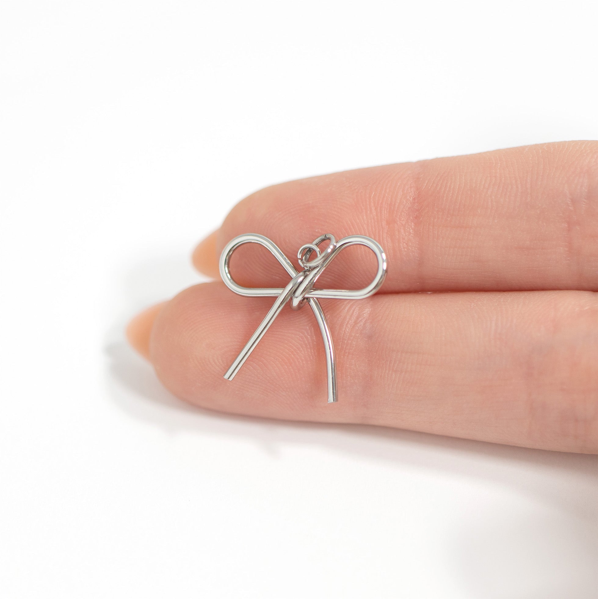 Dainty Bow Charm