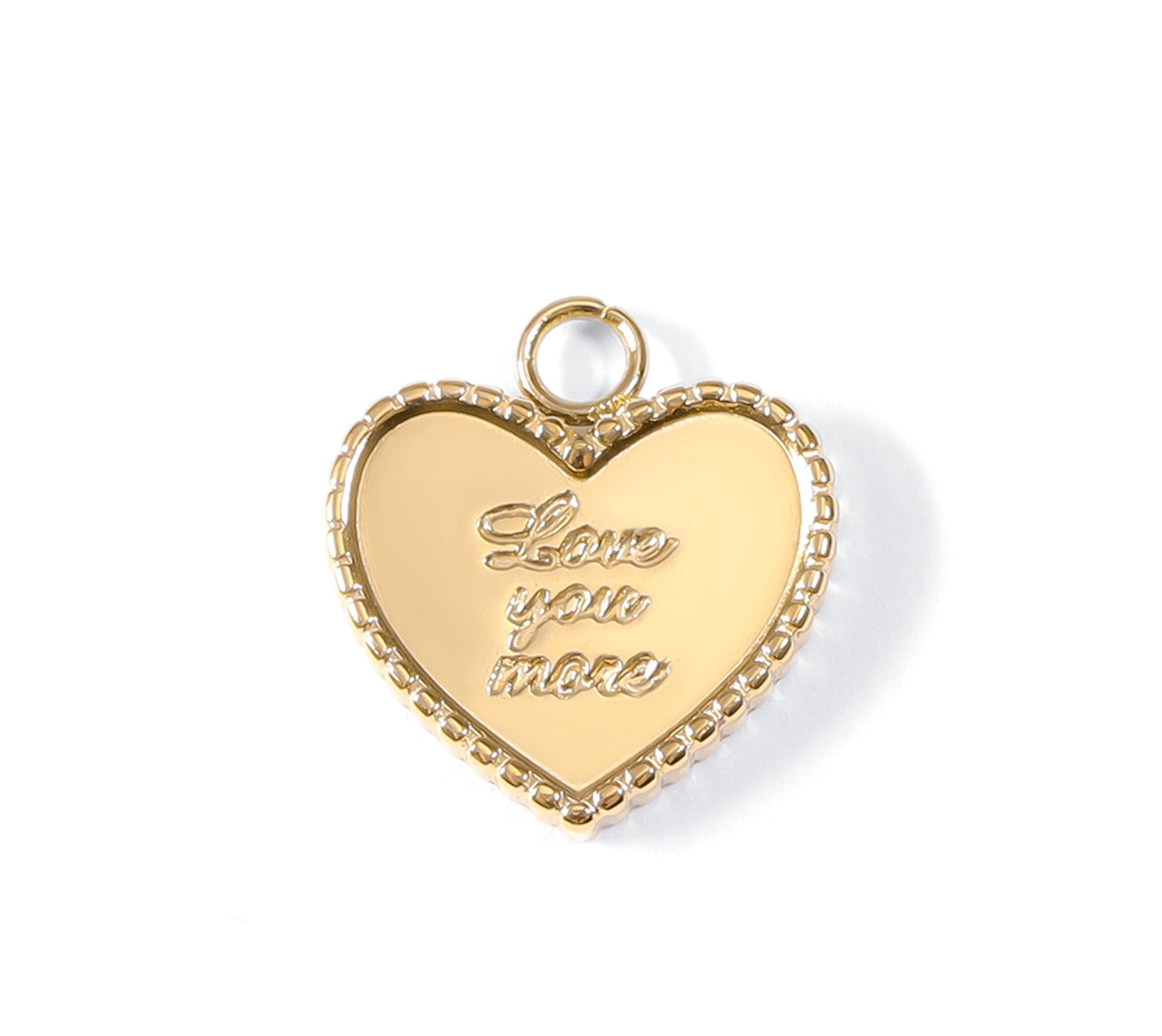 “Love You More” Charm