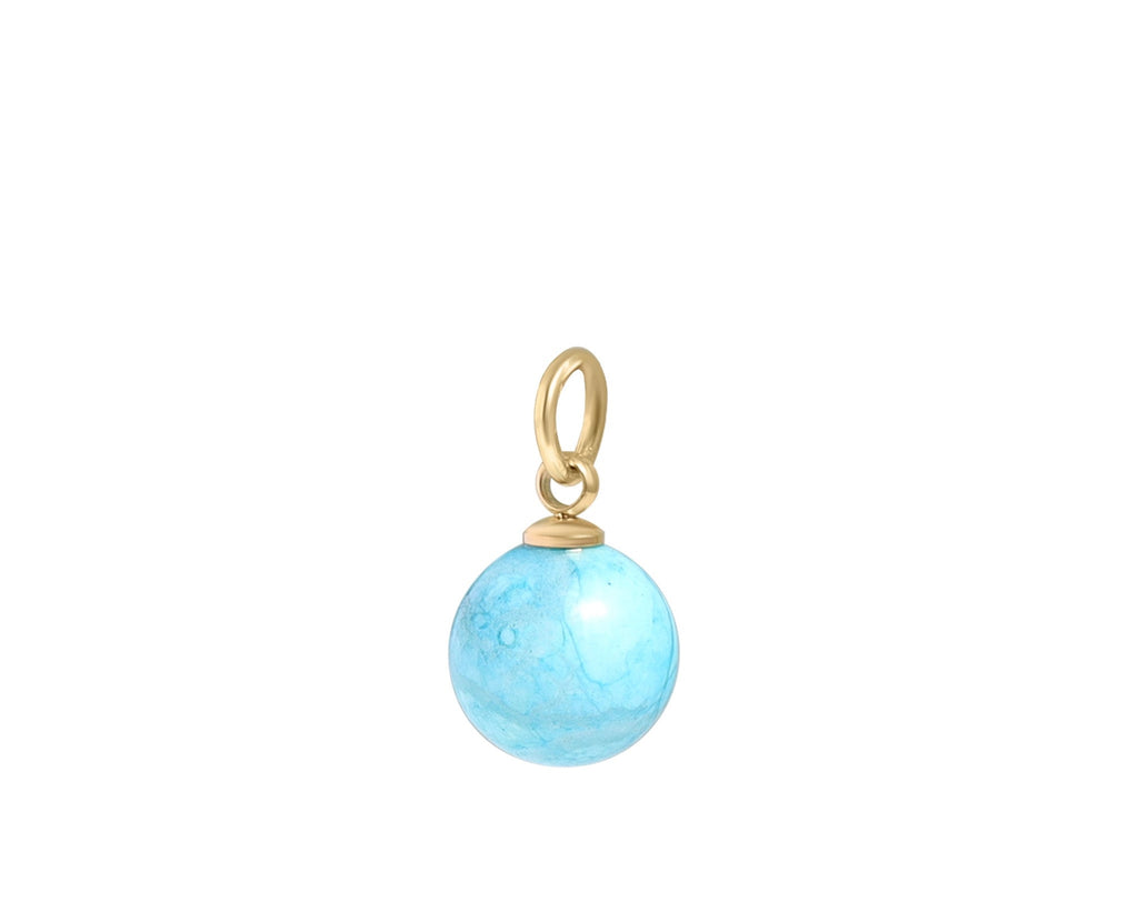 Turquoise Stone Charm