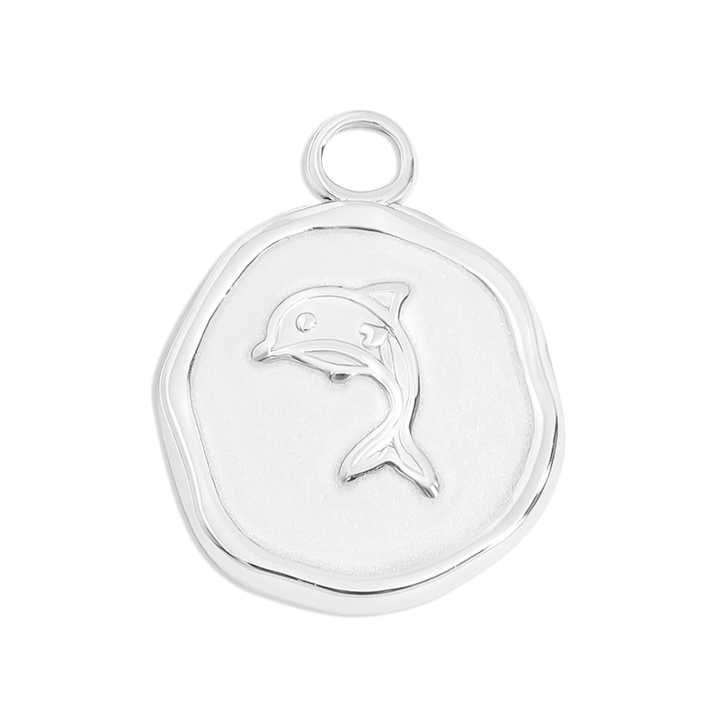 Dolphin Epoxy Charm