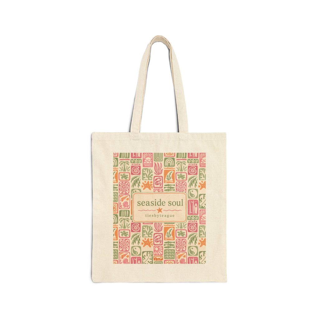 Seaside Soul Canvas Beach Tote