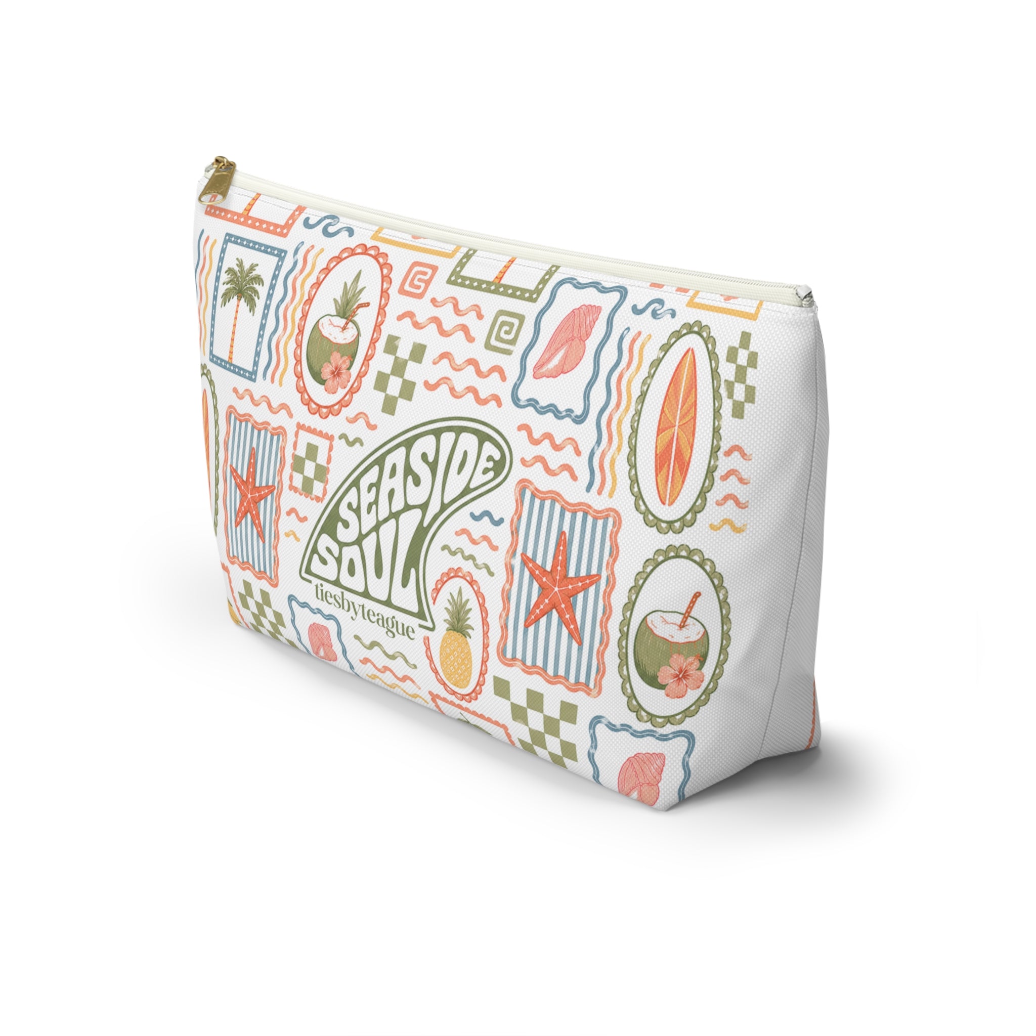 Coastal Charm Collage Bag