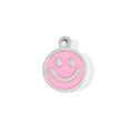 Pink Smiley Face Charm