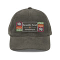 Embroidered Surfer Corduroy Cap