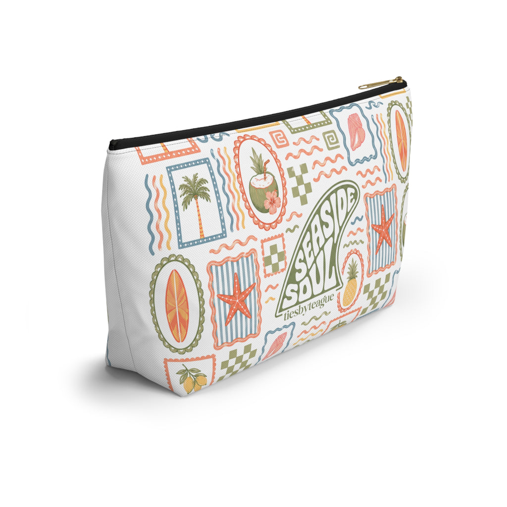 Coastal Charm Collage Bag