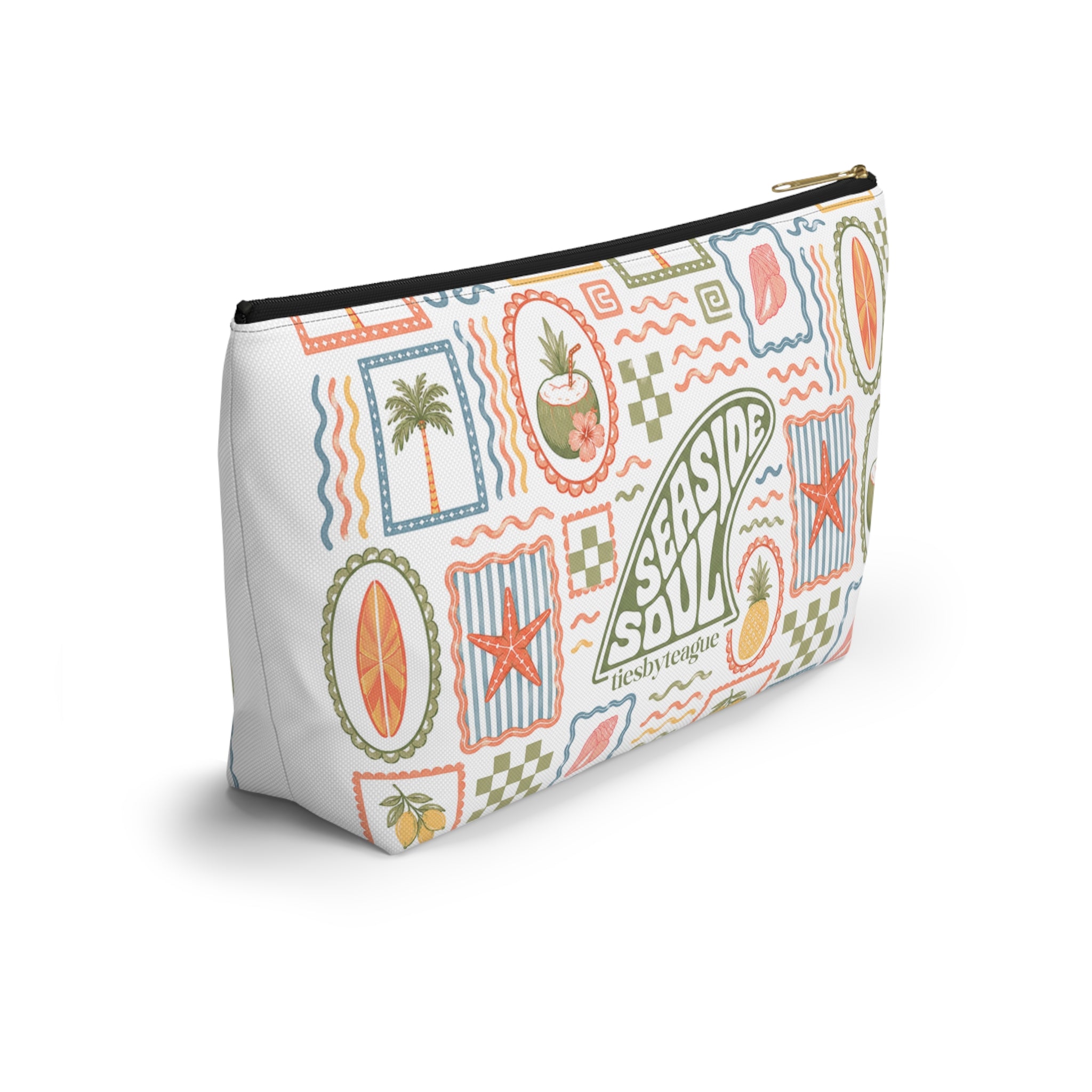 Coastal Charm Collage Bag