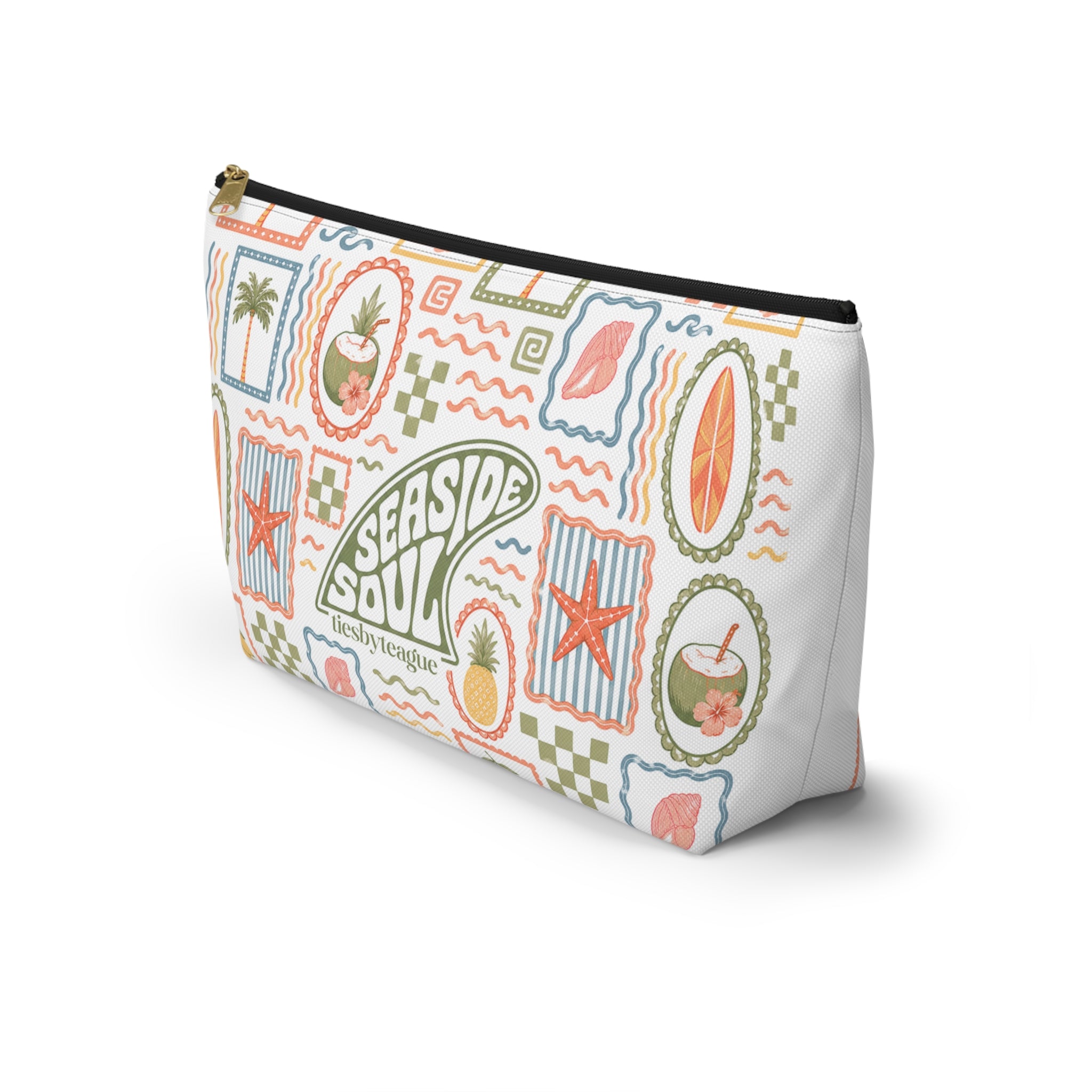 Coastal Charm Collage Bag