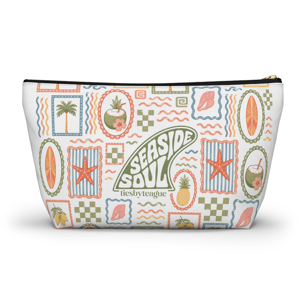 Coastal Charm Collage Bag
