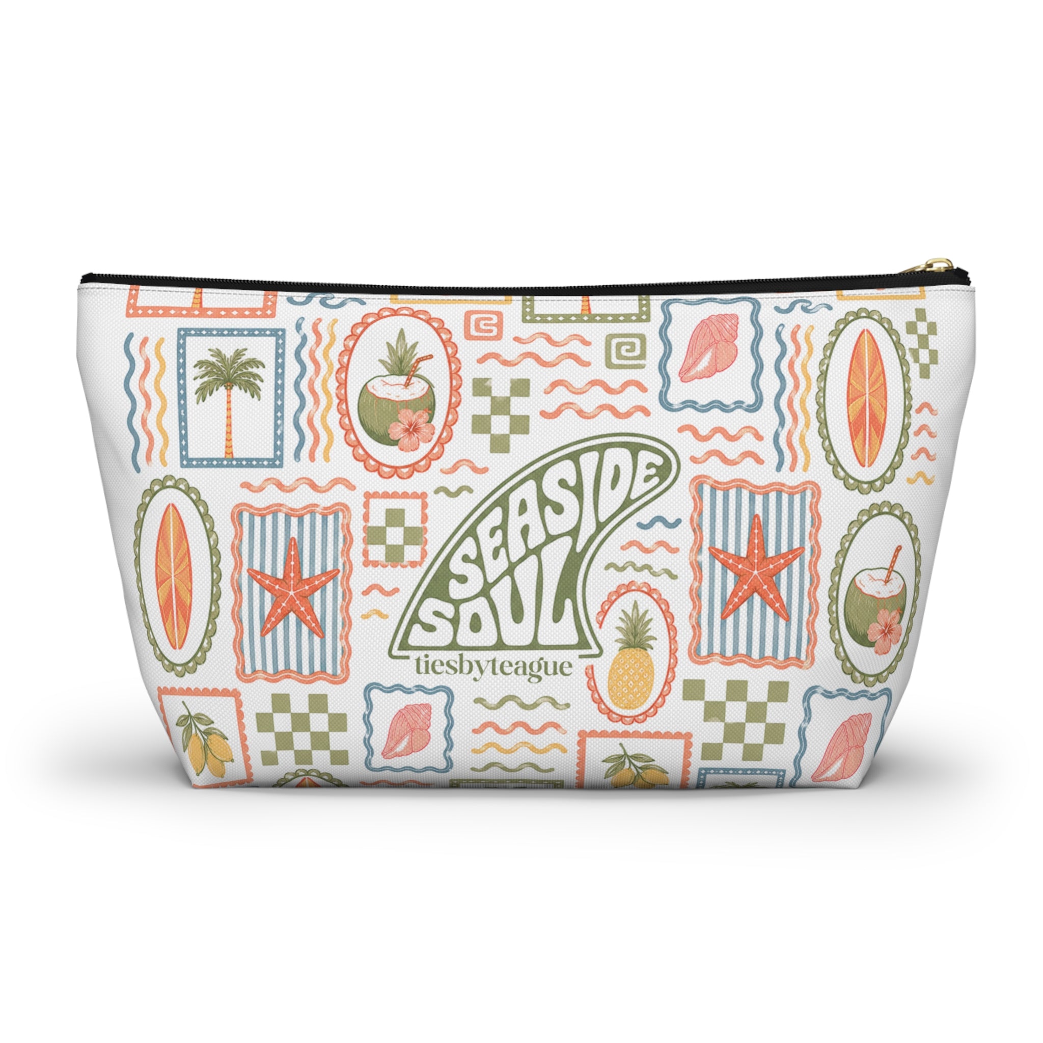Coastal Charm Collage Bag