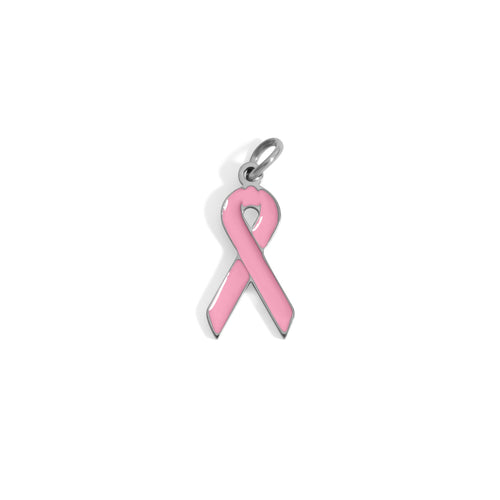 Breast Cancer Awareness Ribbon Charm