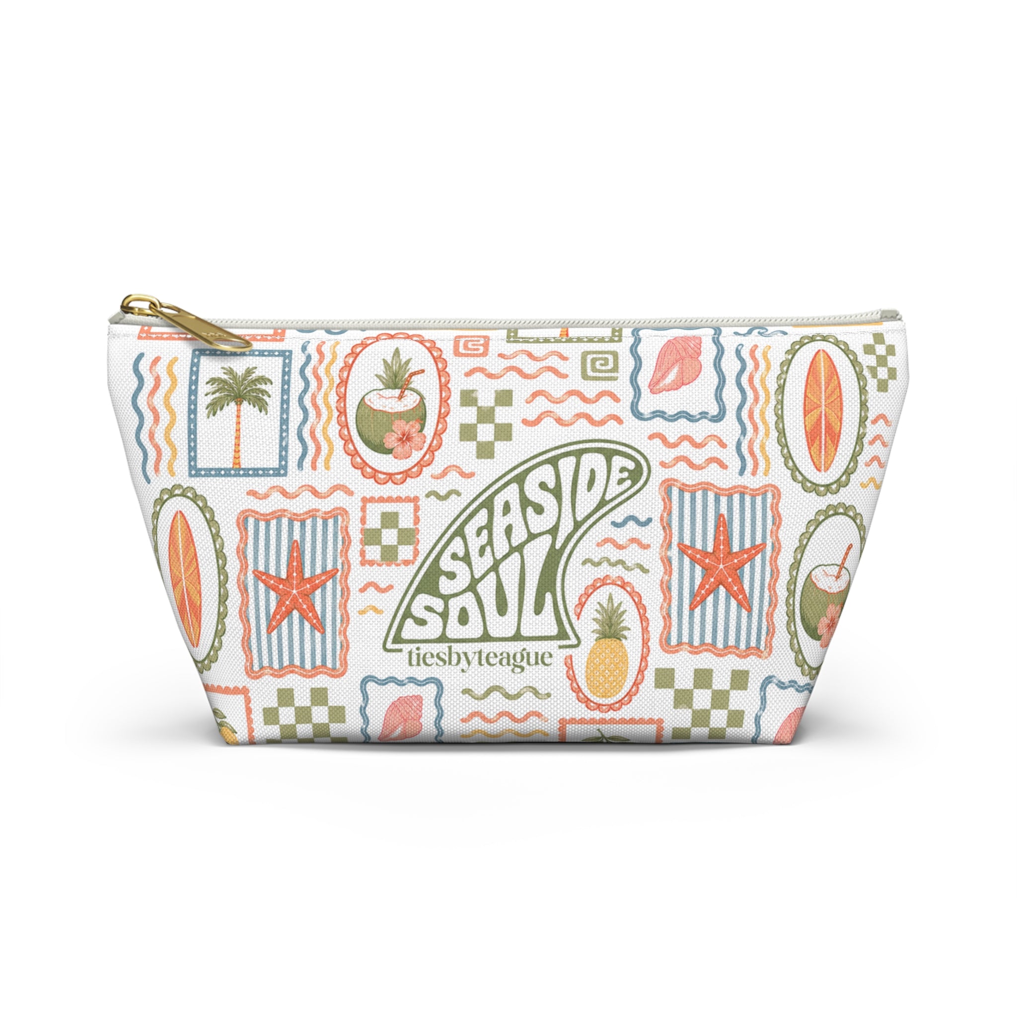 Coastal Charm Collage Bag
