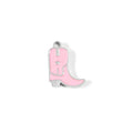 Pink Cowgirl Boot Charm