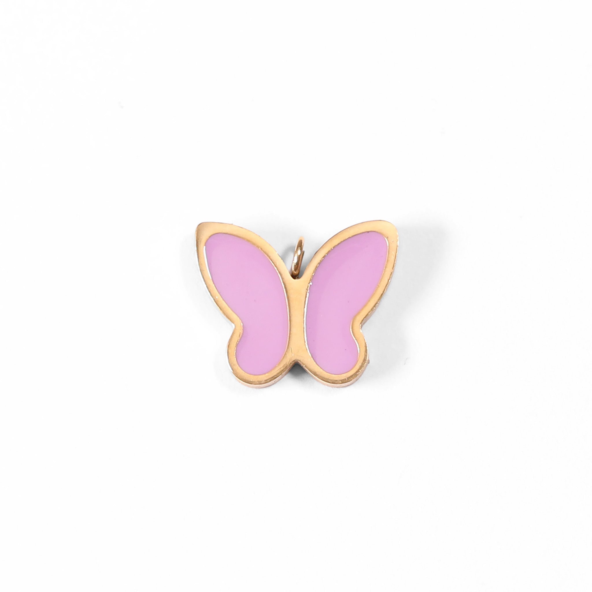 Pink Butterfly Charm