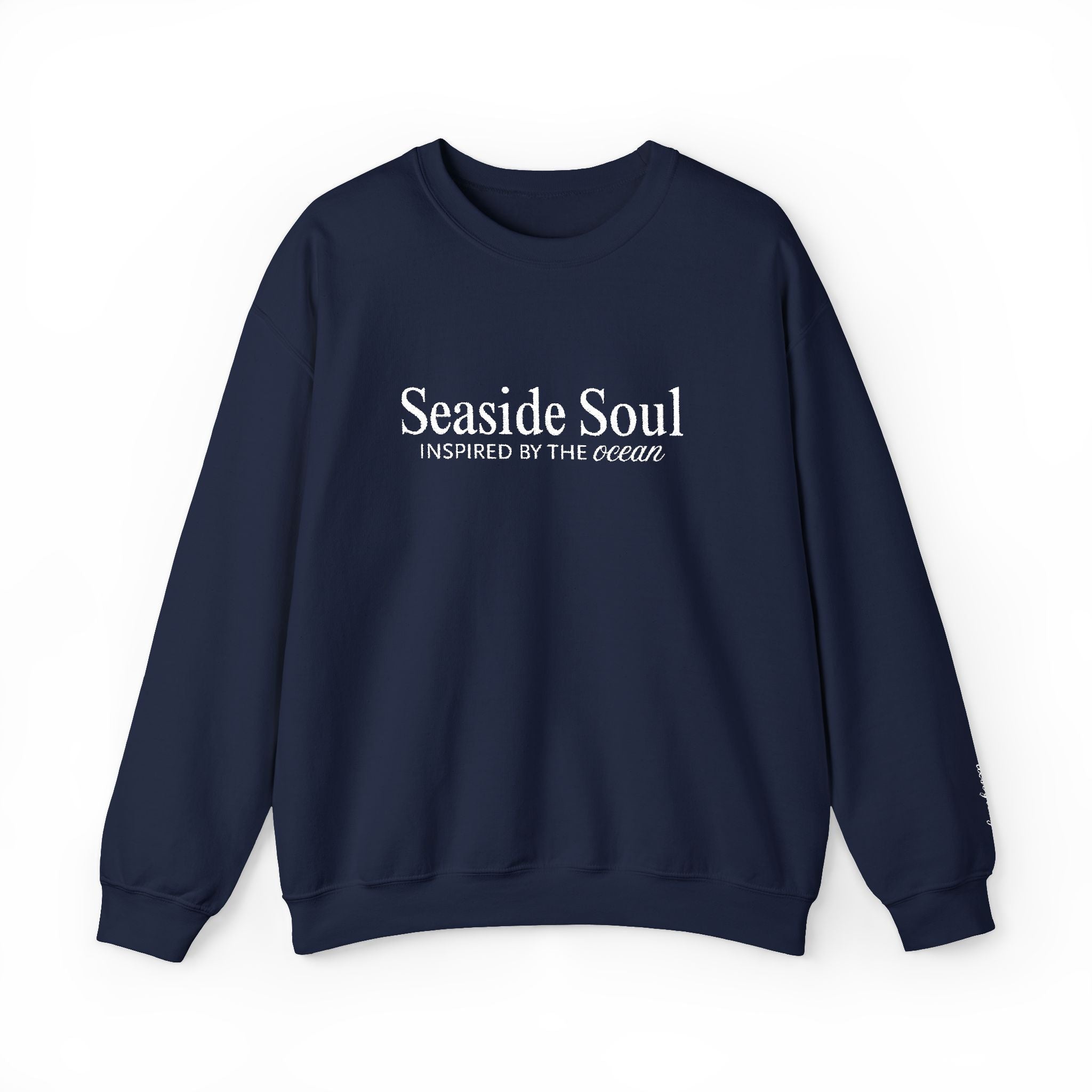 Embroidered Beach Daydream Cozy Crew