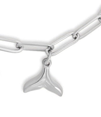 Whale Tail Charm