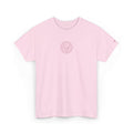 Embroidered Pink Tide Tee