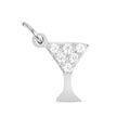 Martini Glass Charm