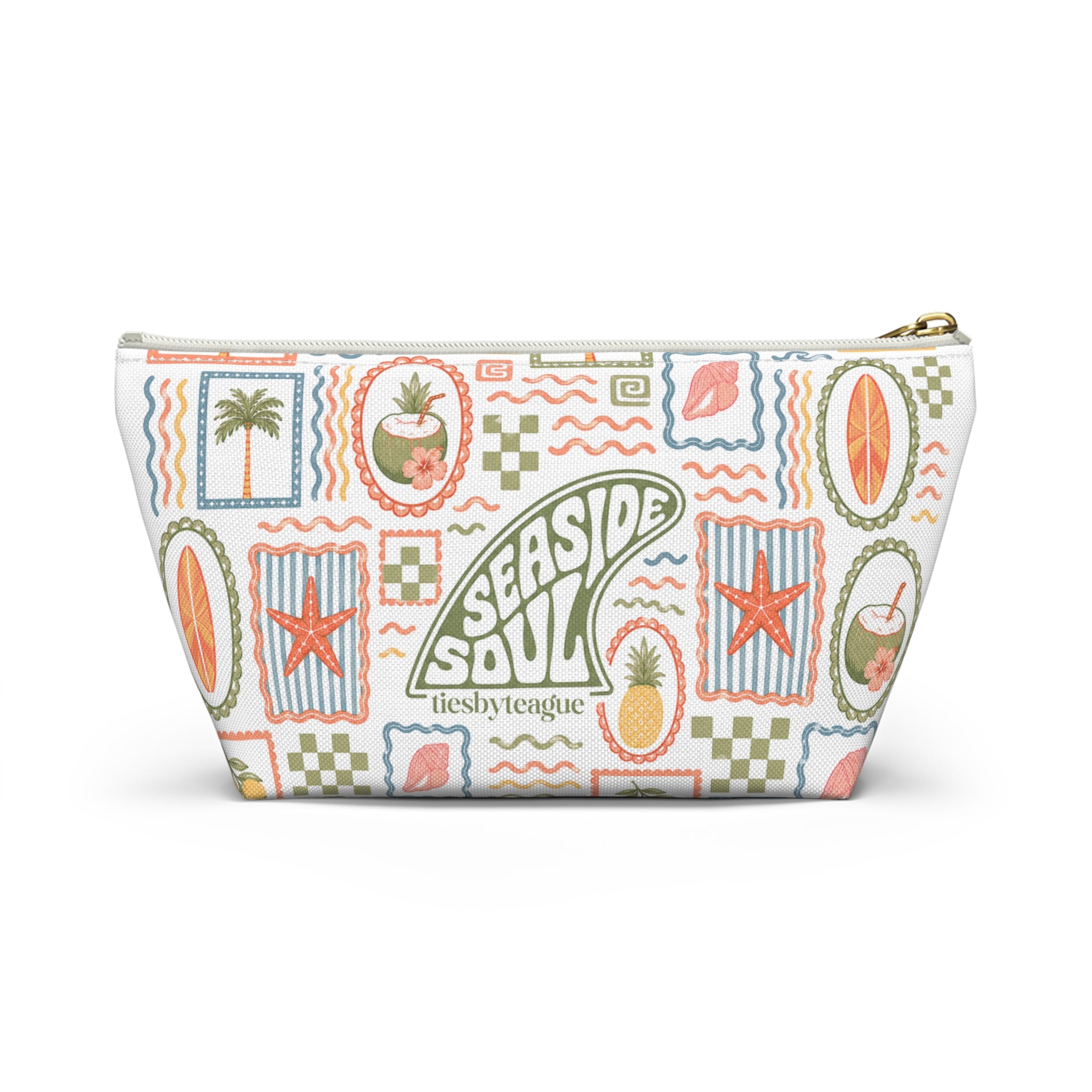 Coastal Charm Collage Bag