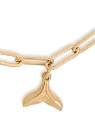 Whale Tail Charm