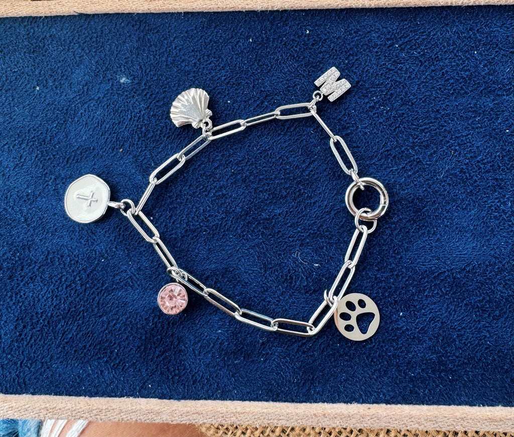 Paperclip Halo Bracelet