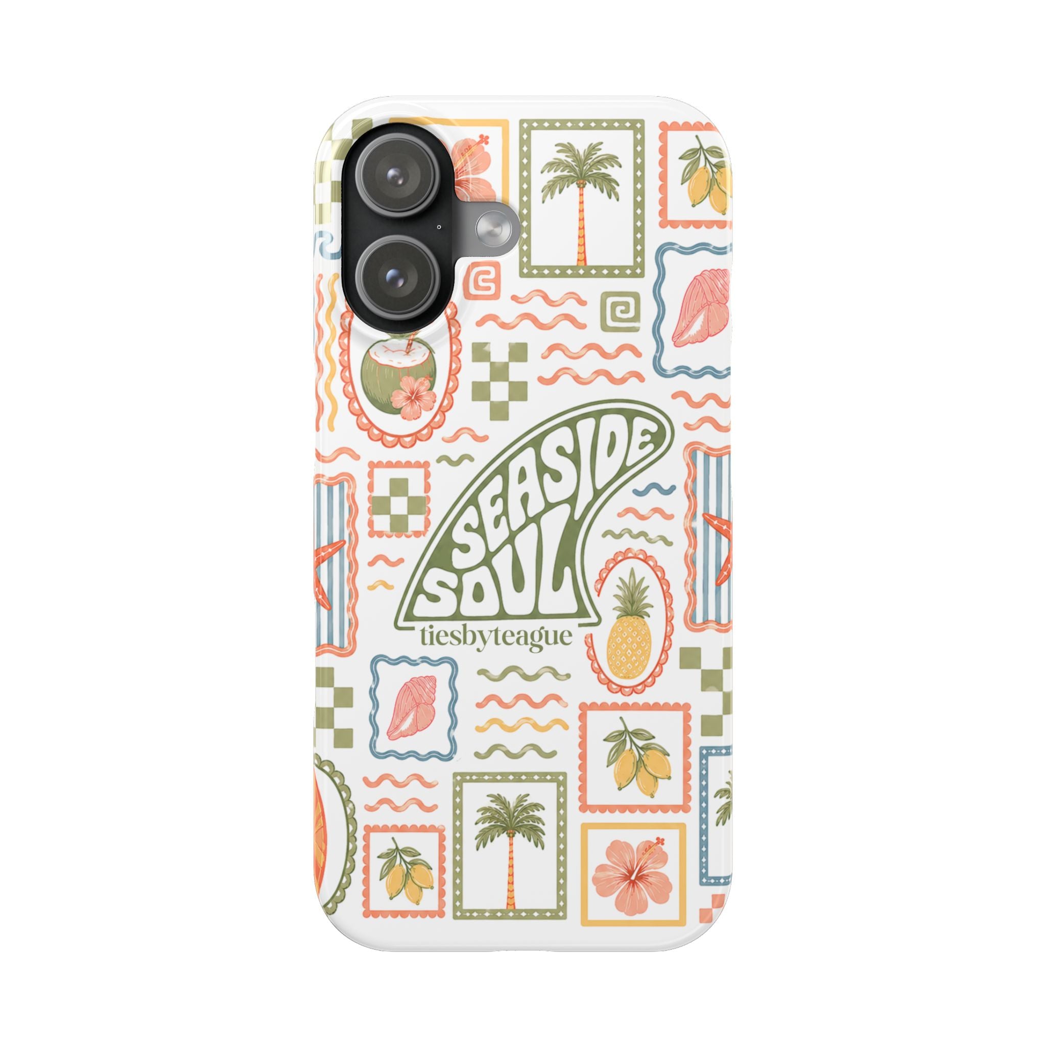 Coastal Charm Collage Case
