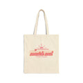 Saltwater Sunrise Canvas Beach Tote