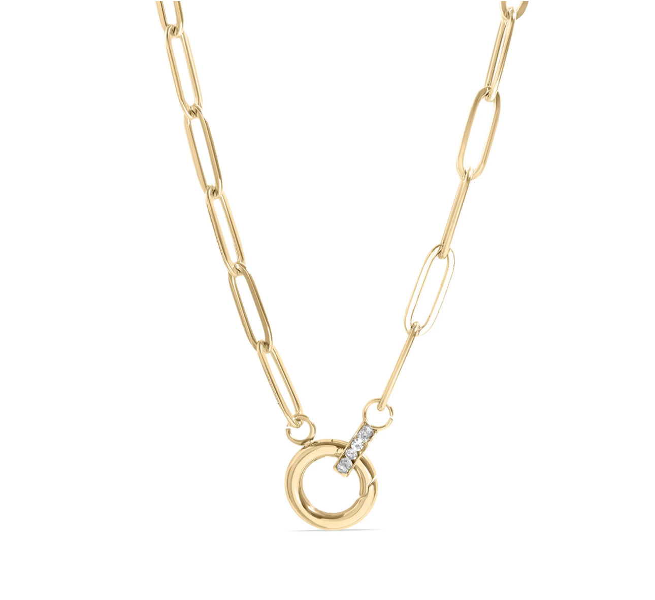 Diamond Halo Necklace