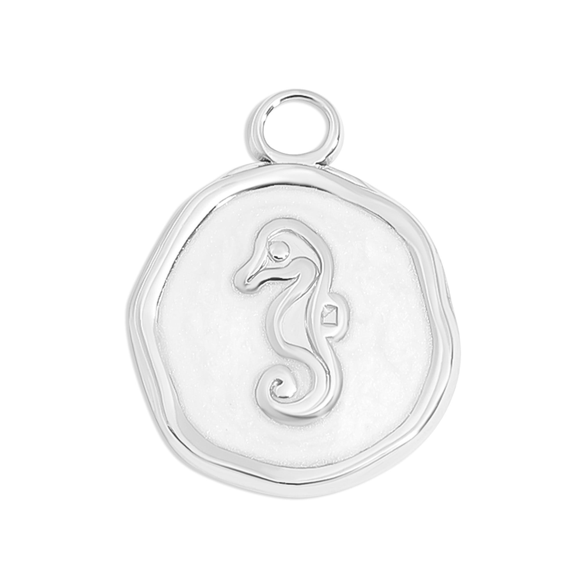 Seahorse Epoxy Charm