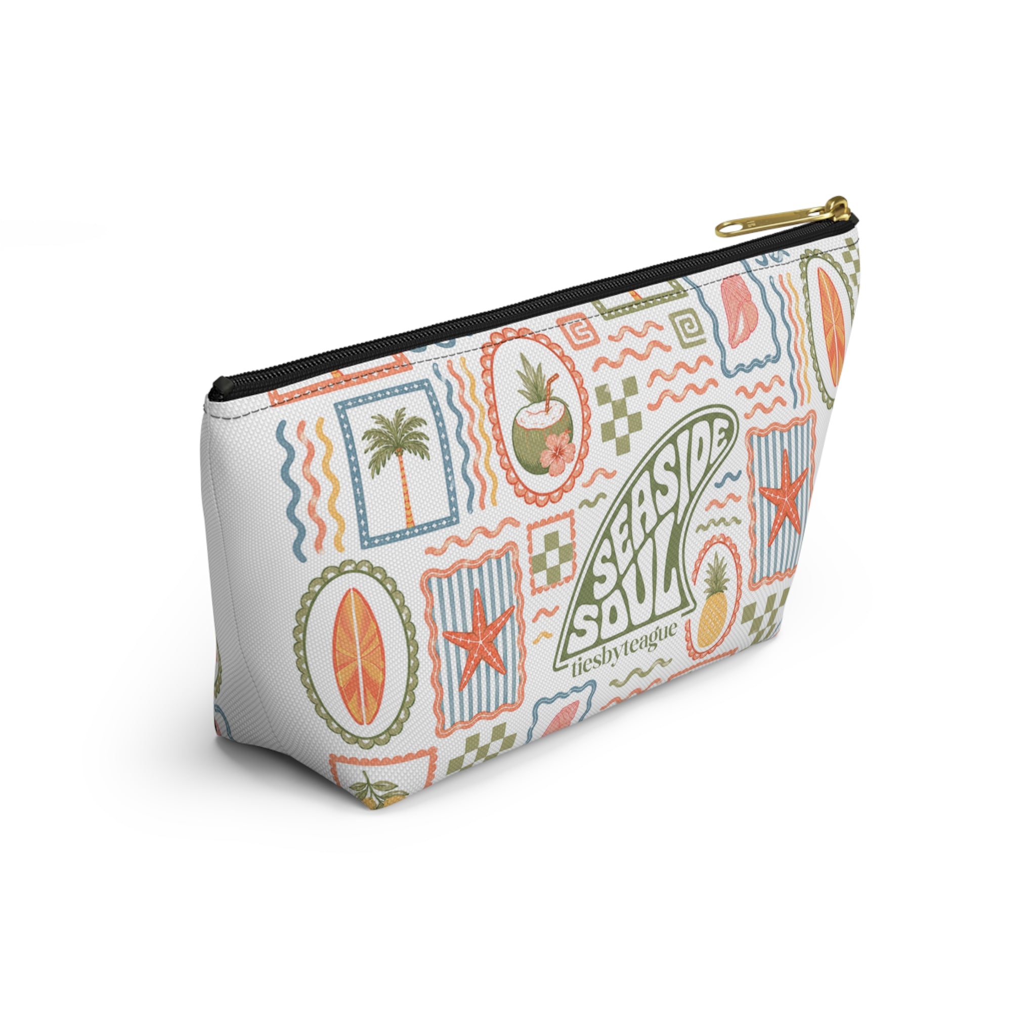 Coastal Charm Collage Bag