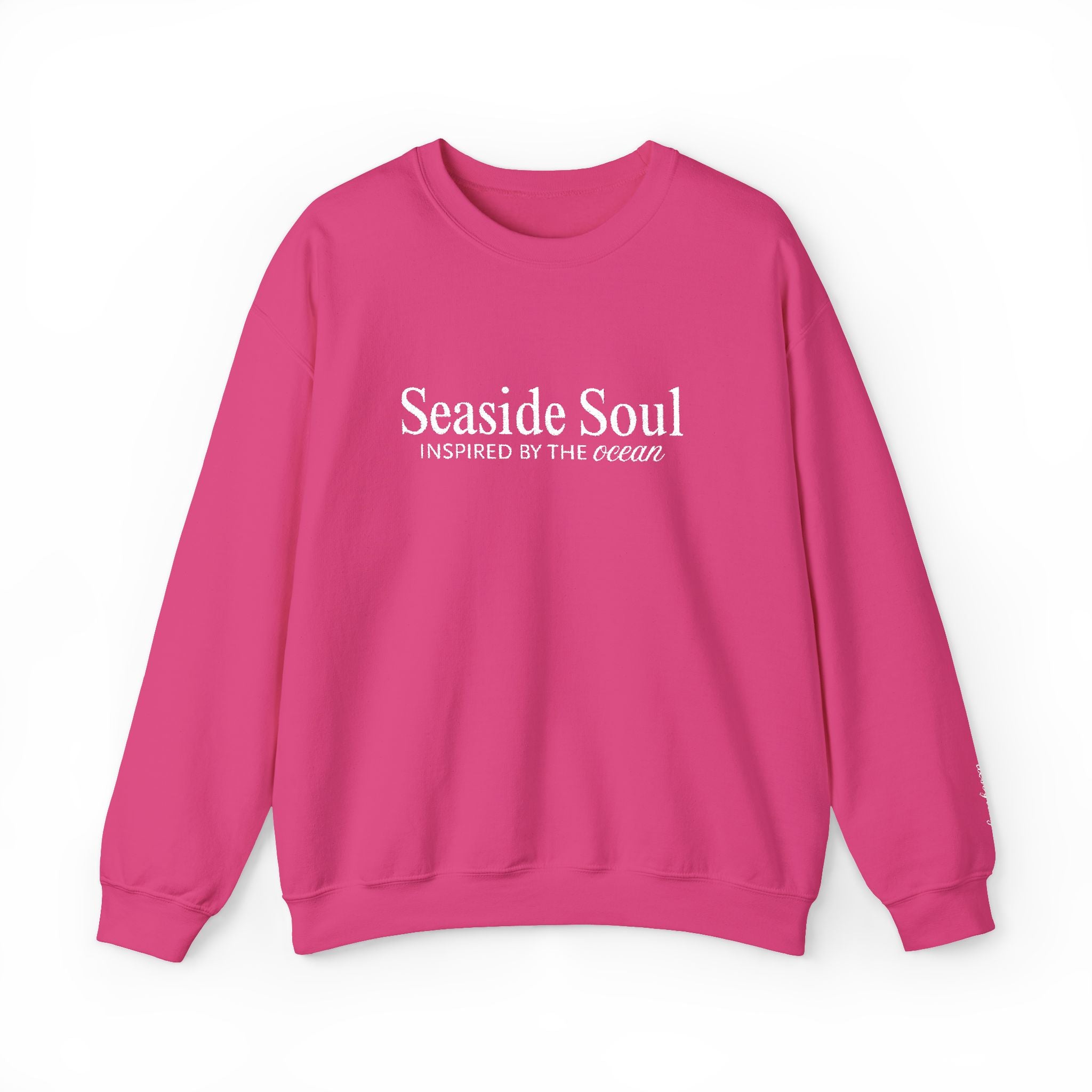 Embroidered Beach Daydream Cozy Crew