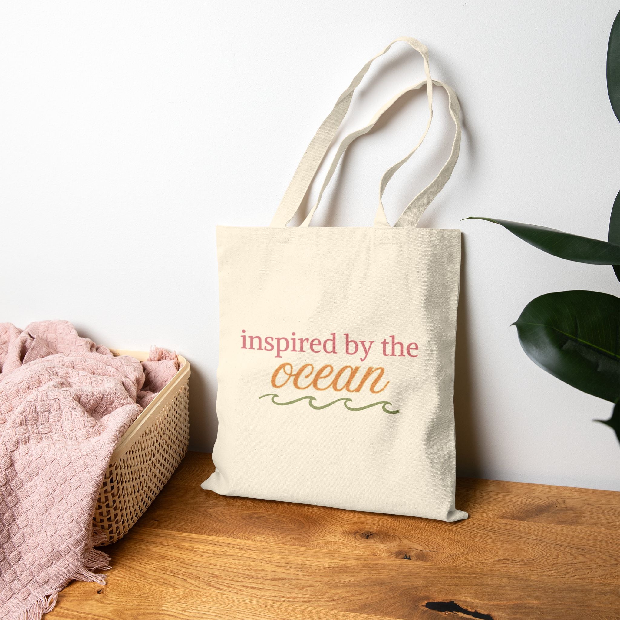 Seaside Soul Canvas Beach Tote