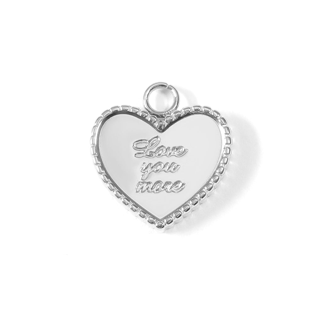 “Love You More” Charm