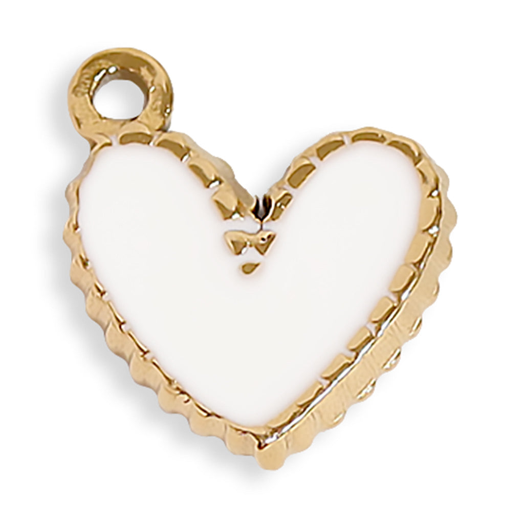 Heart Epoxy Charm